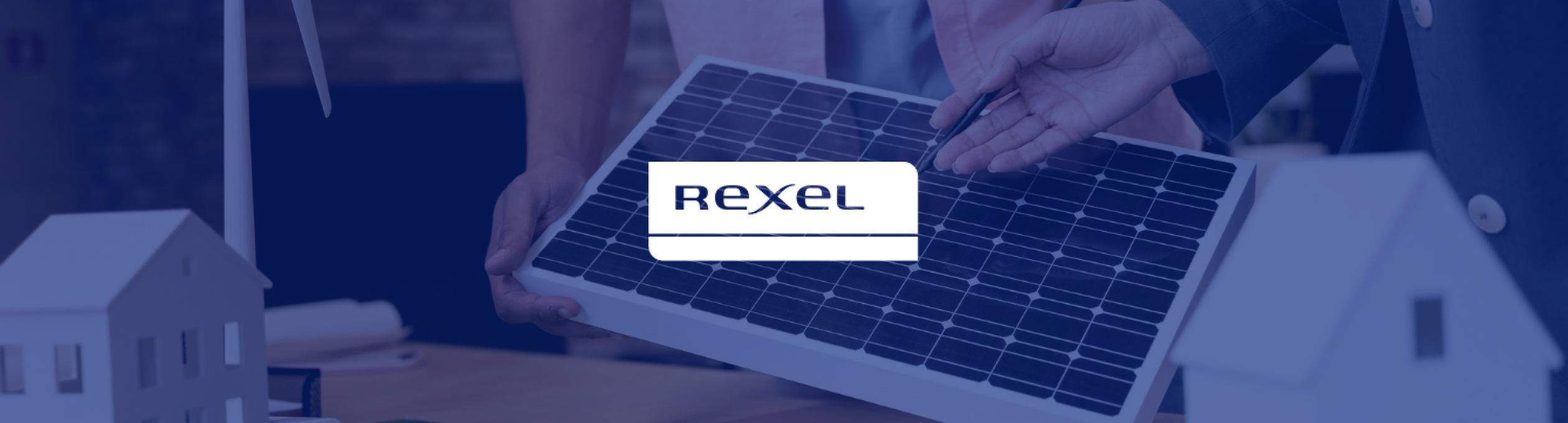 Agence Pixine : bandeau d'aperçu du projet Rexel